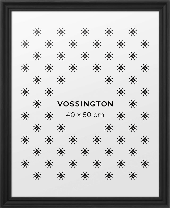 Decorative Frame, Black, 40x50 cm - Front view